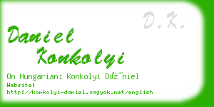 daniel konkolyi business card